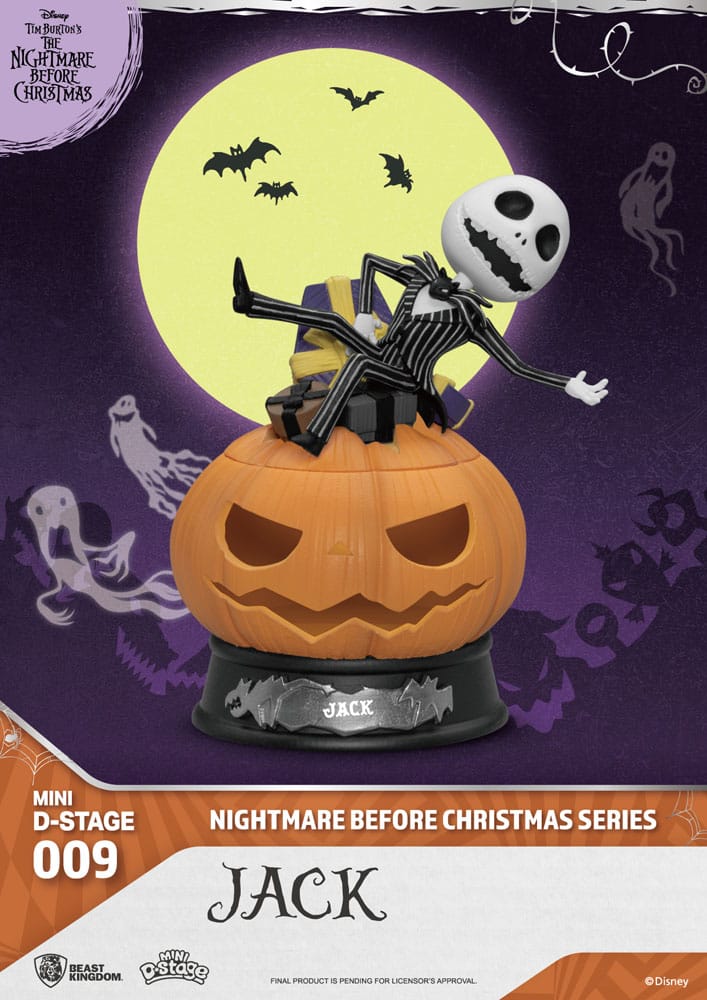 NIGHTMARE BEFORE CHRISTMAS - 6 Mini Diorama Stage 10cm