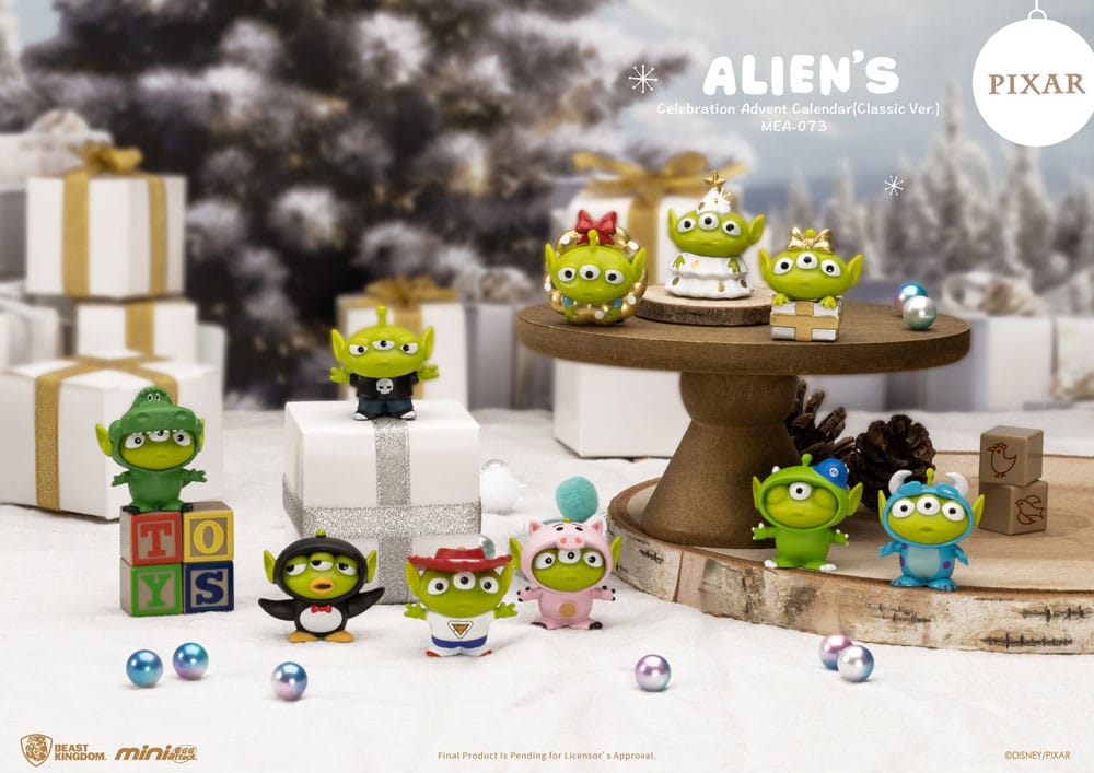 [PREORDER] Toy Story Mini Egg Attack Advent Calendar Alien's celebration