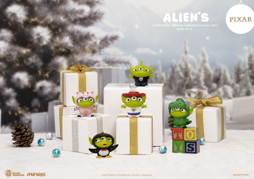 [PREORDER] Toy Story Mini Egg Attack Advent Calendar Alien's celebration