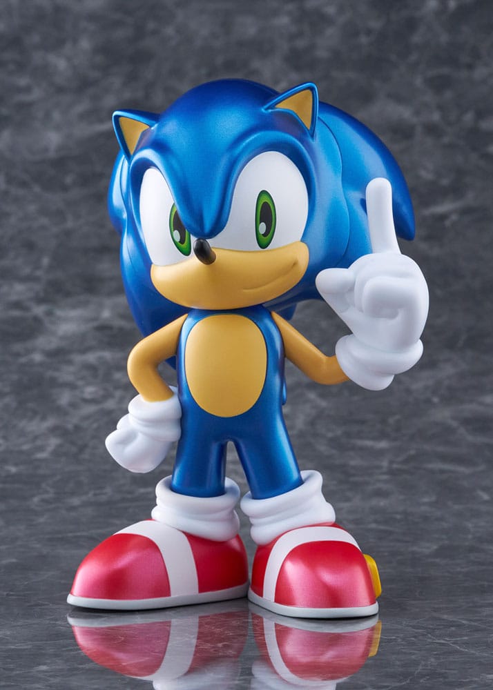 [PREORDER] Sonic The Hedgehog Sofbi Vinyl Figure Sonic Metallic Ver. 15 cm