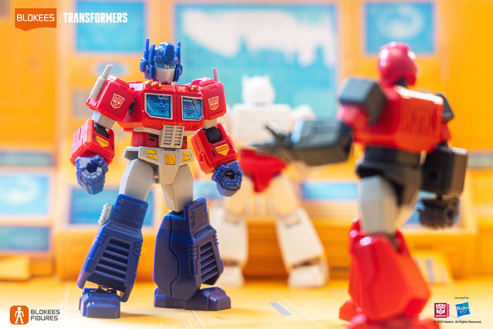 TRANSFORMERS - Galaxy Version 01 - Model Kit Blokees Display 9 pc