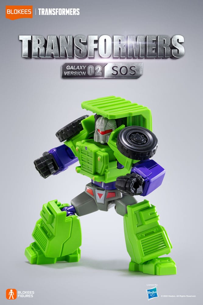 TRANSFORMERS - Galaxy Version 02 - Model Kit Blokees Display 9 pc