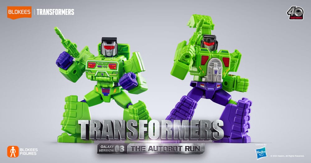 TRANSFORMERS - Galaxy Version 03 - Model Kit Blokees Display 9 pc