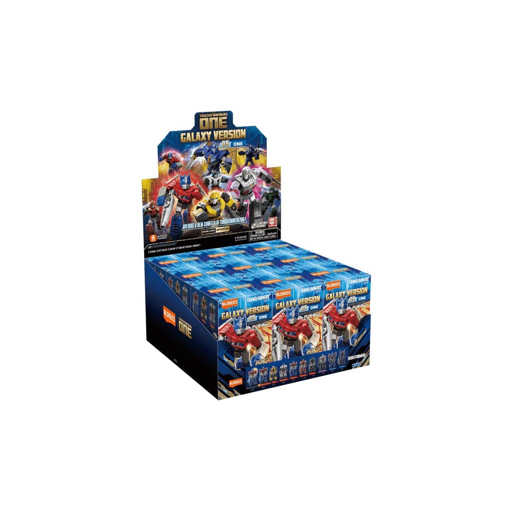 [PREORDER] Transformers Blokees Plastic Model Kit Galaxy Version 05 One Assortment (9)