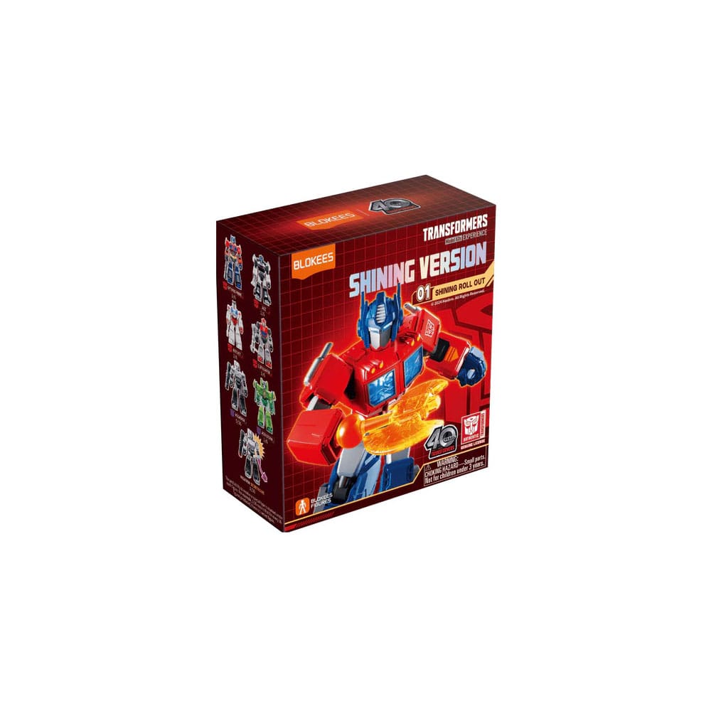 TRANSFORMERS - Shining Version 01 - Model Kit Blokees Display 6 pc