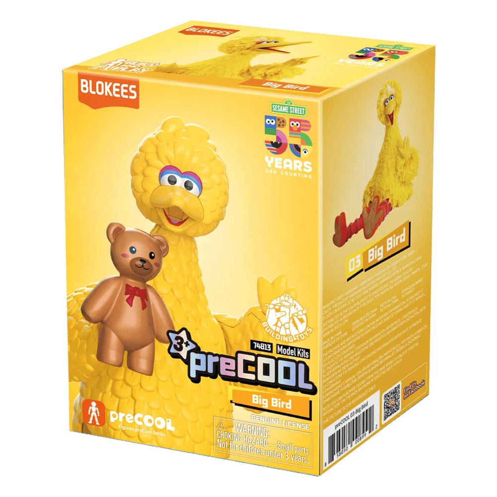 [PREORDER] Sesame Street Blokees PreCool Series 1 Plastic Model Kit 03 Big Bird 15 cm
