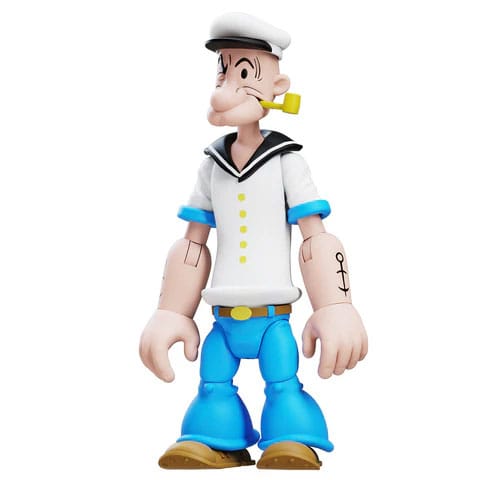[PREORDER] Popeye Action Figure Wave 03 Popeye 1st Appearance White Shirt