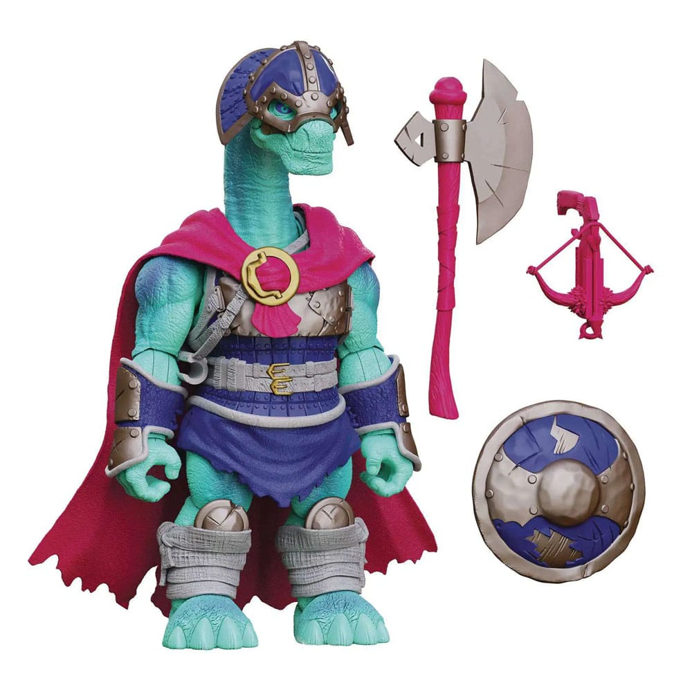 [PREORDER] Saurozoic Warriors Rock Action Figure Kolig Shipbreaker Brontosaurus (Viking) 15 cm