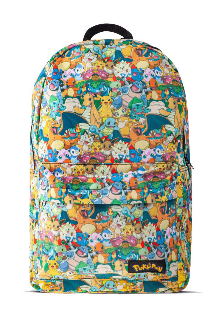 POKEMON - All Over Printed Characters Backpack