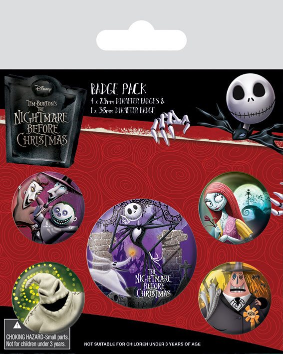 [PREORDER] NBX - Pack 5 Badges - Characters