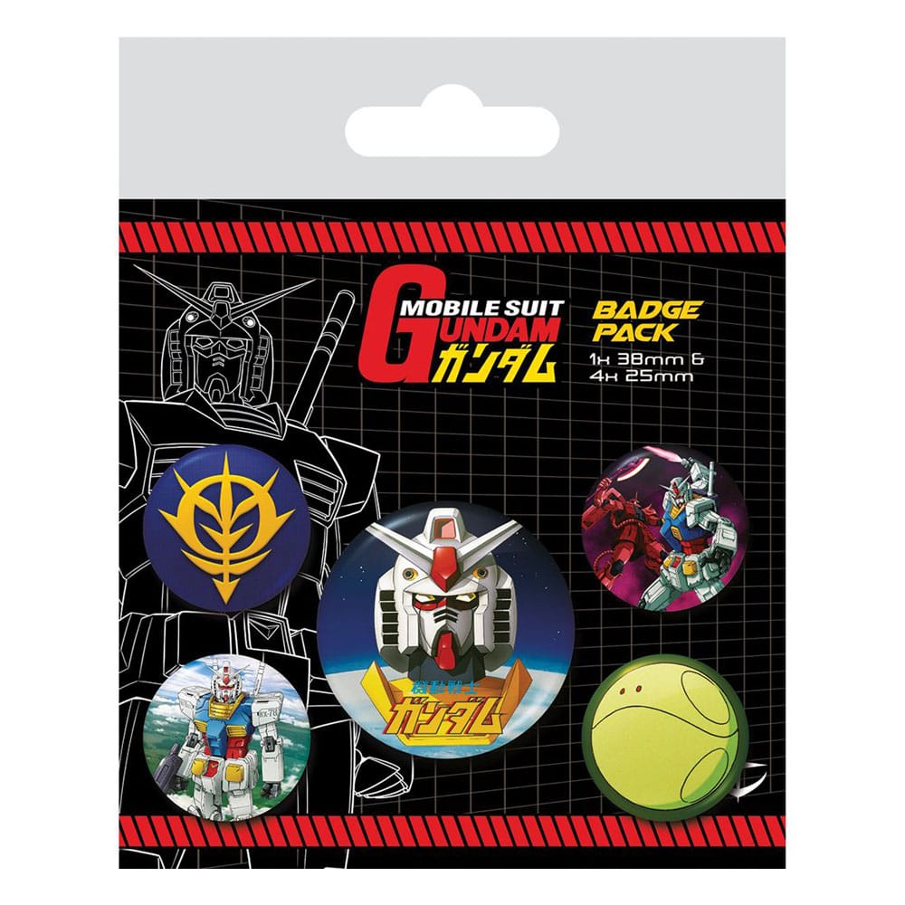 GUNDAM - Intergalactic - Pack 5 Badges