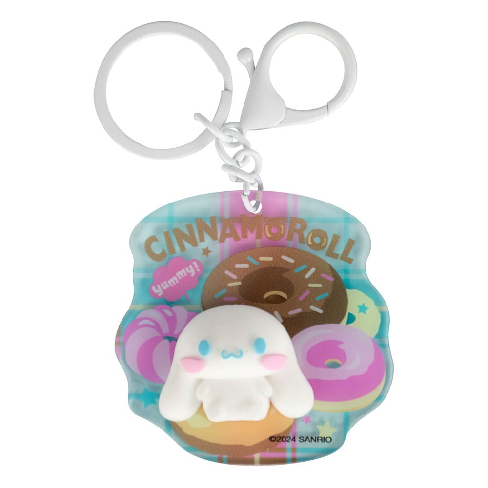 [PREORDER] Sanrio 3D Acrylic Keychain Cinnamoroll