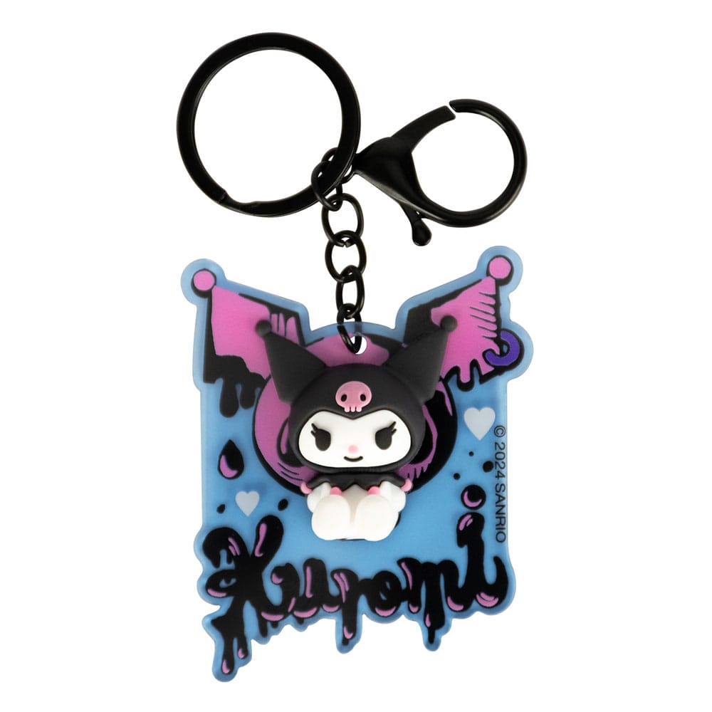 [PREORDER] Sanrio 3D Acrylic Keychain Kuromi