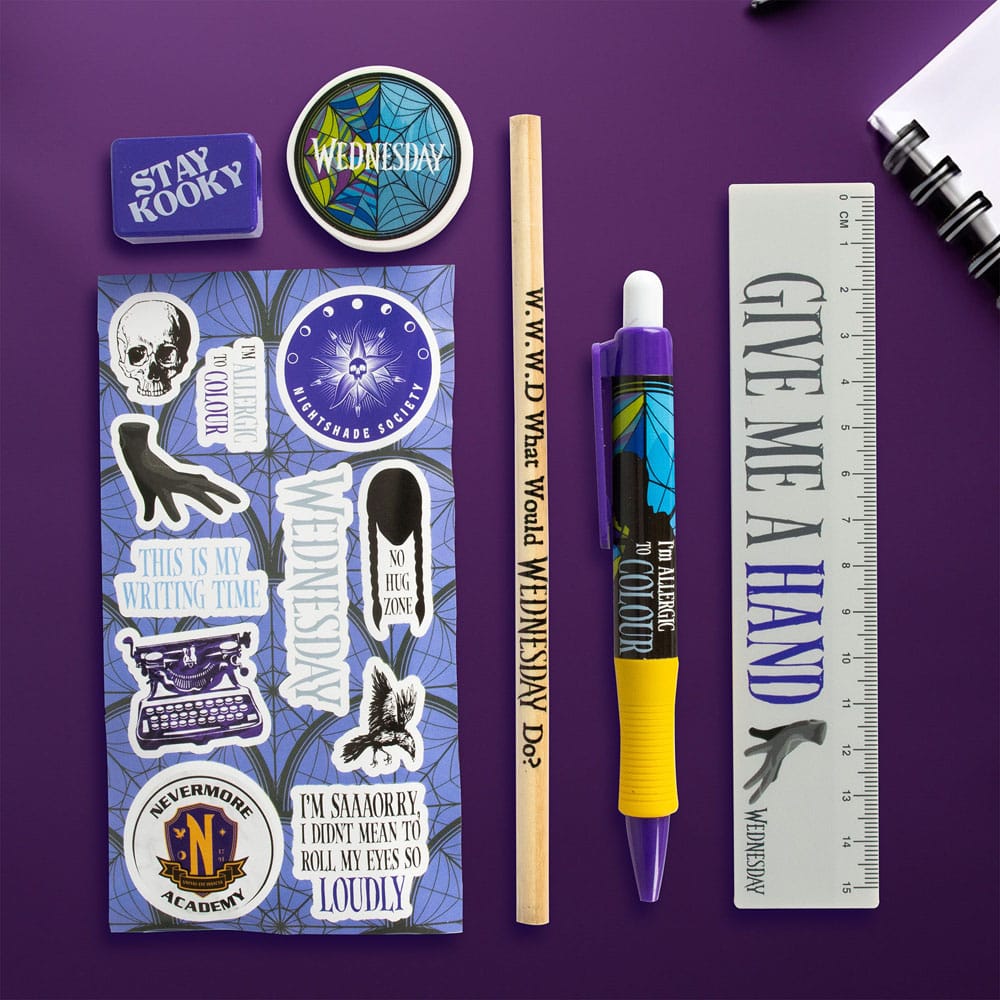 [PREORDER] Wednesday Stationery Set 5-Pack