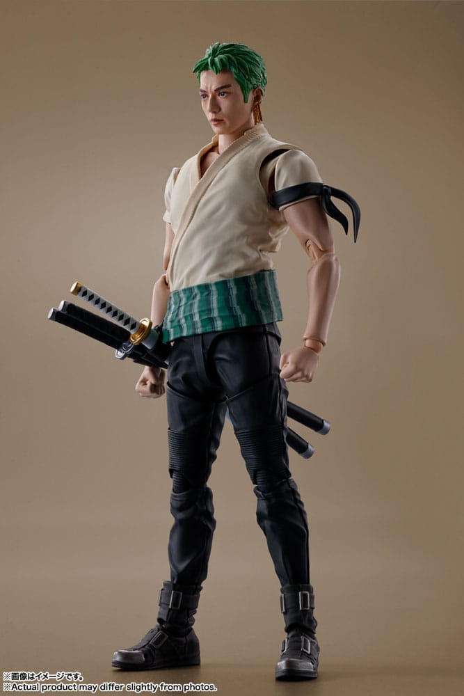 [PREORDER] One Piece S.H. Figuarts Action Figure Roronoa Zoro (Netflix) 14 cm