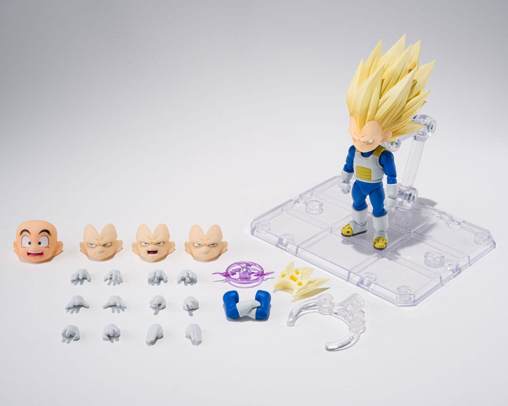 [PREORDER] DRAGON BALL DAIMA - Super Saiyan 3 Mini Vegeta -Fig. S.H. Figuarts 8cm