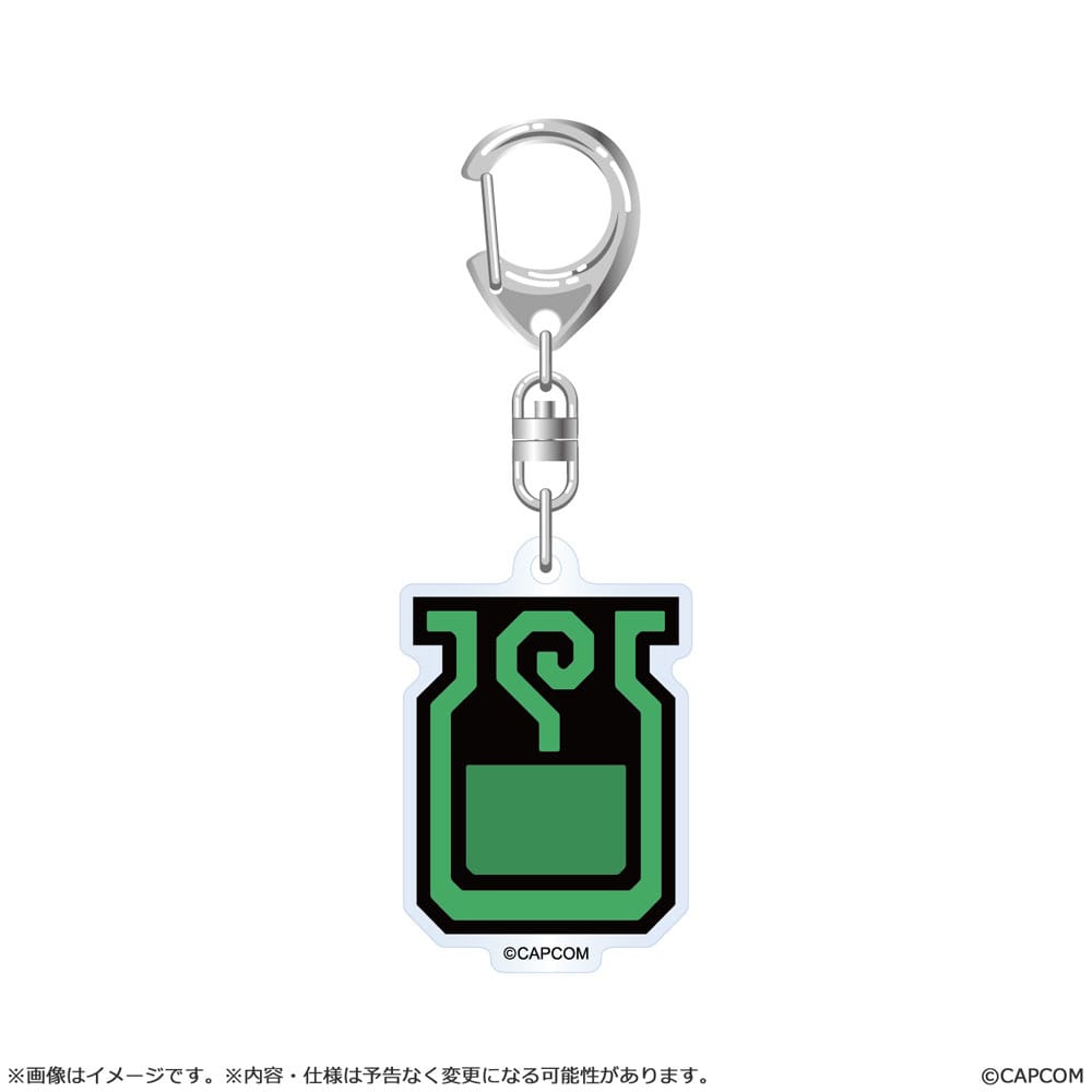 [PREORDER] Monster Hunter Wilds Acryl Keychains Item Icon 6 cm  Assortment (10)