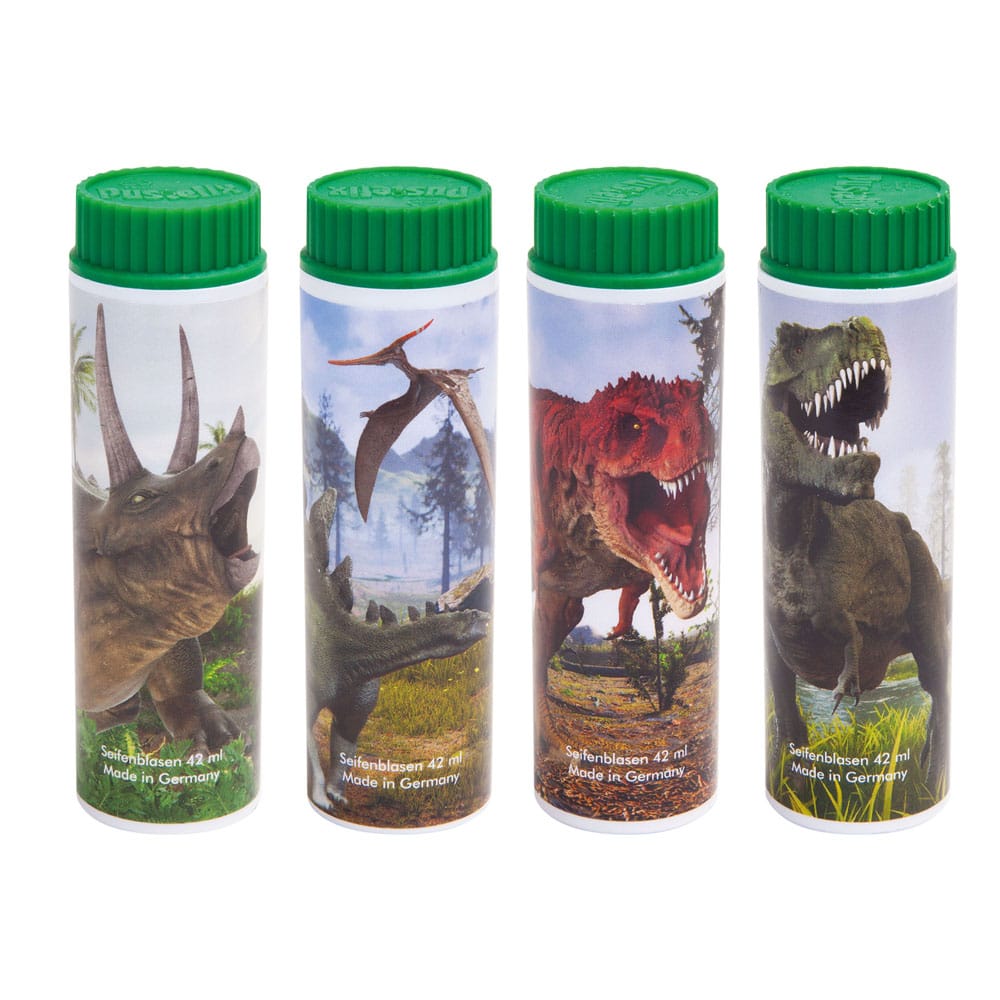 Classic Pustefix Soap Bubble Bottle Dinosaurs Assortment (25)