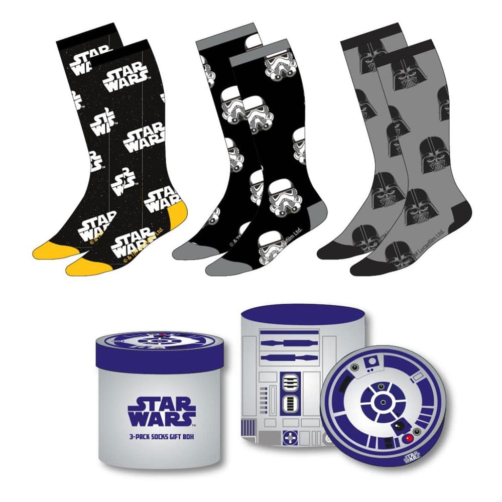 [PREORDER] Star Wars Socks 3-Pack 38-45