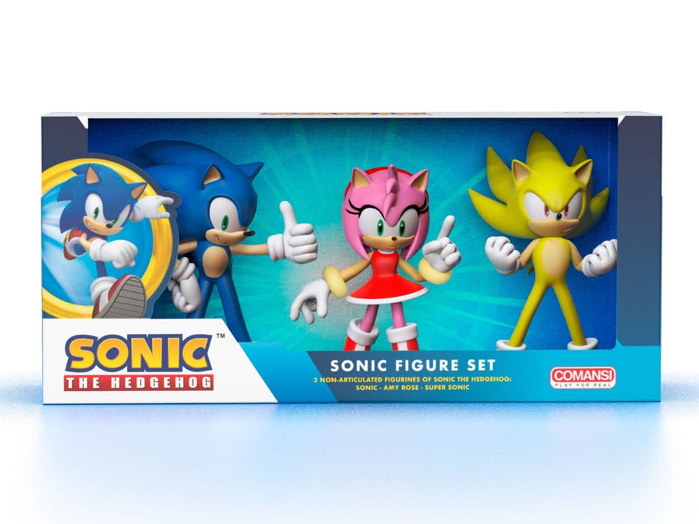 SONIC - Set of 3 Figures