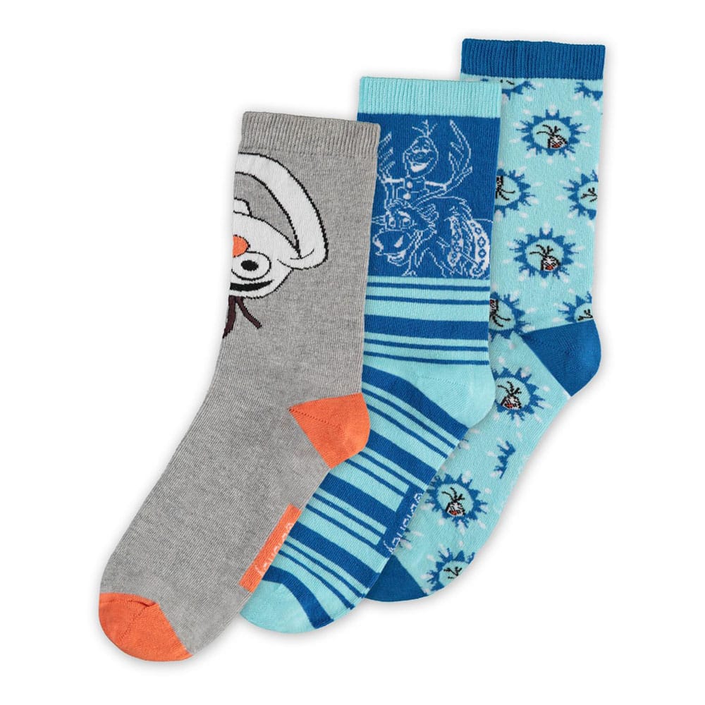 [PREORDER] Frozen Socks 3-Pack Olaf 35-38