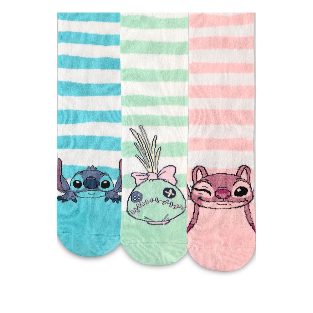 STITCH & ANGEL & SCRUMP - Pack of 3 pairs of socks (T39-42)