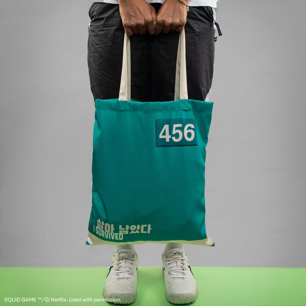 [PREORDER] Squid Game Tote Bag Player 456