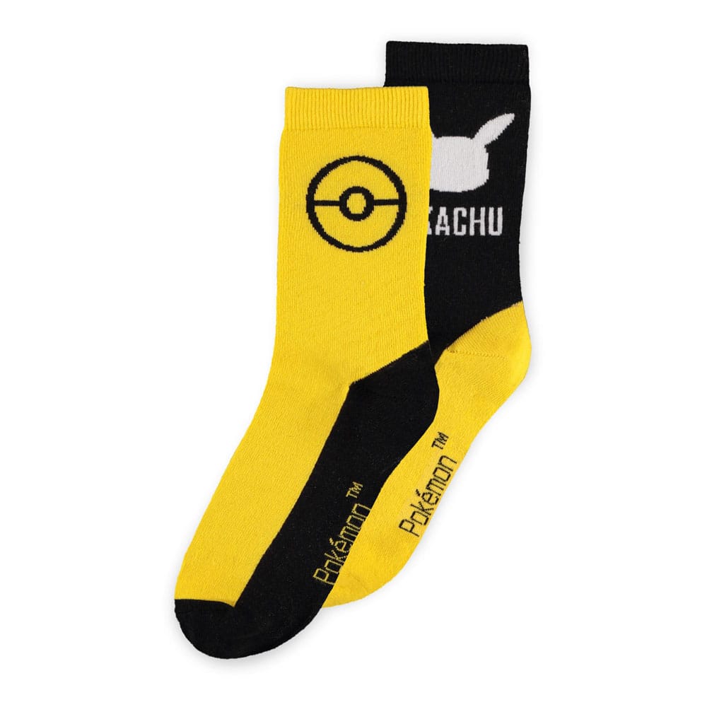 [PREORDER] Pokemon Socks 2-Pack Pikachu 43-46