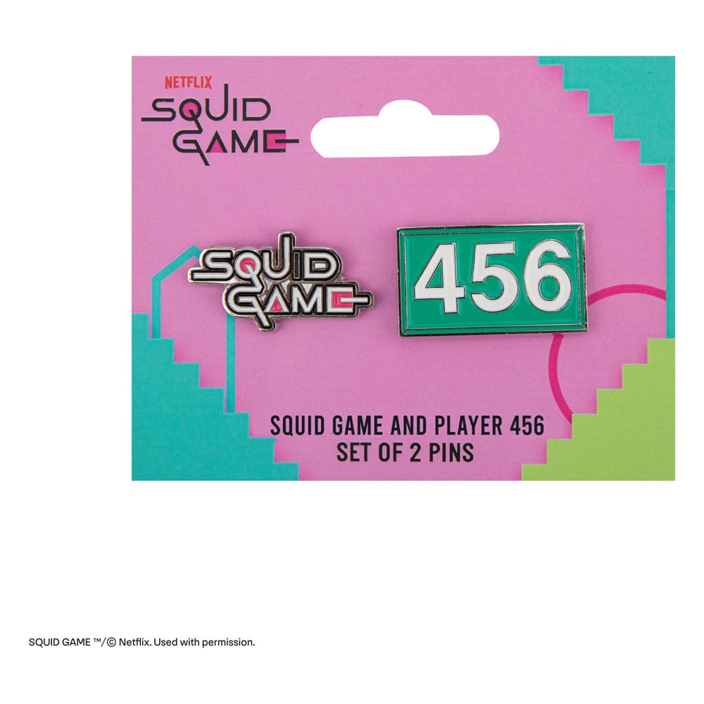 [PREORDER] Squid Game Pins 2-Pack Squid Game & Player 456