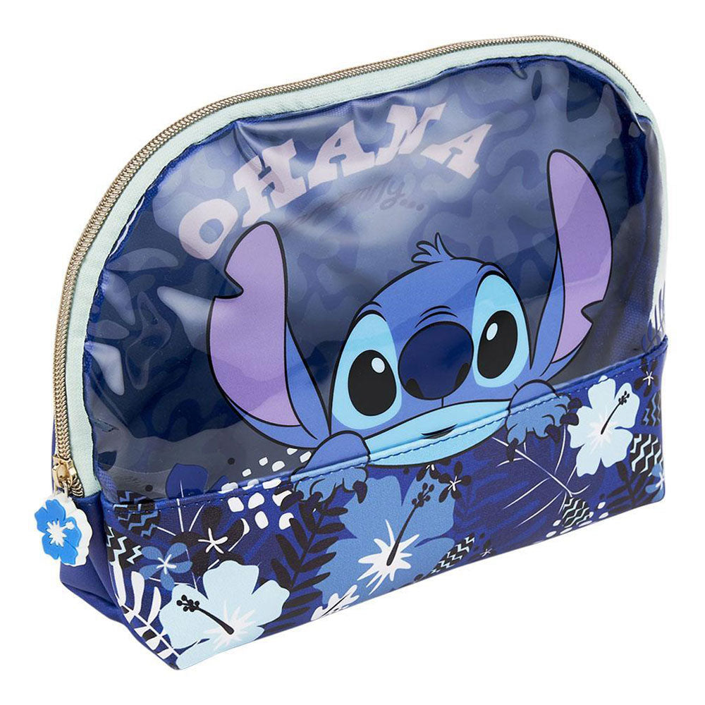 STITCH - Flower - Toiletry Bag - 22x19x8cm