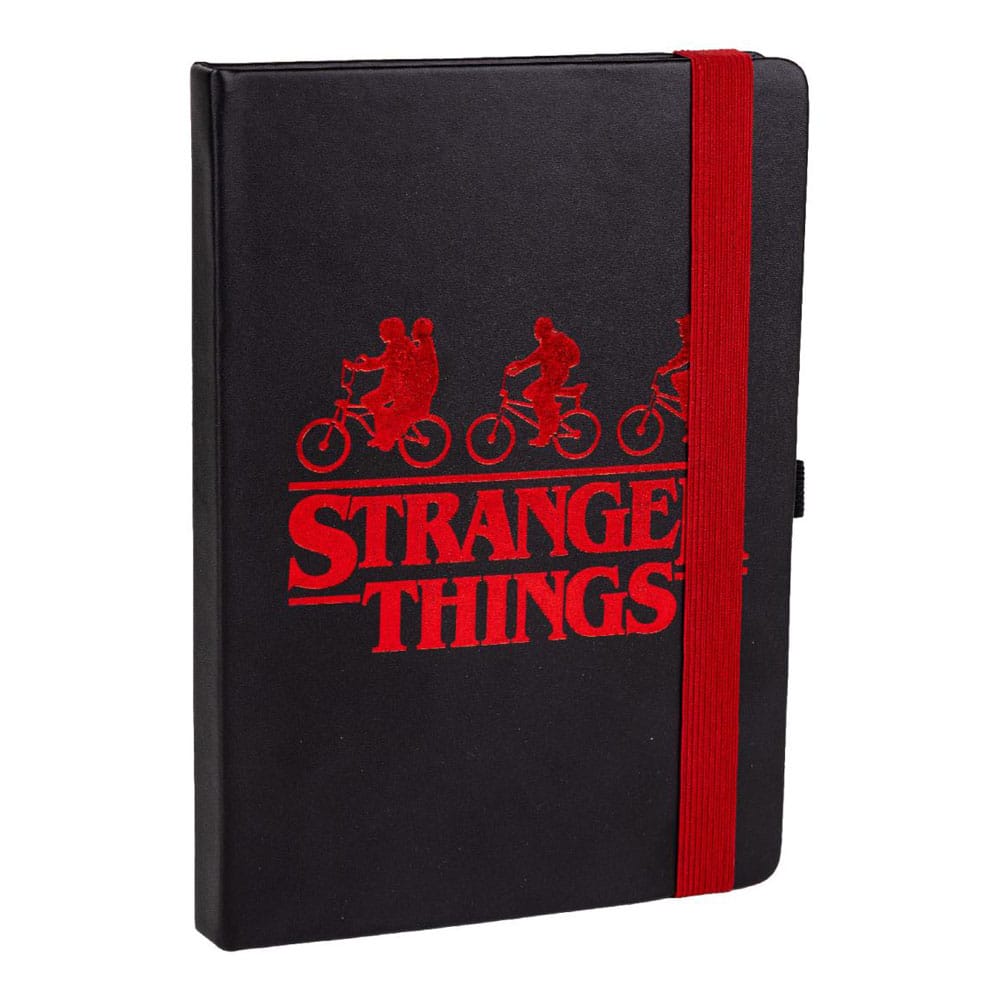 STRANGER THINGS - Faux Leather Notebook - Size A5