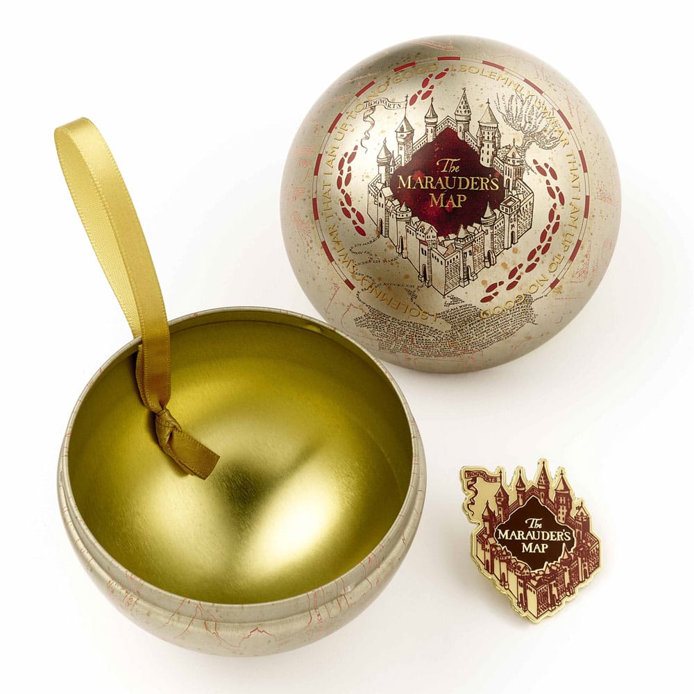[PREORDER] Harry Potter tree ornament with Pin Badge Deck Marauders Map