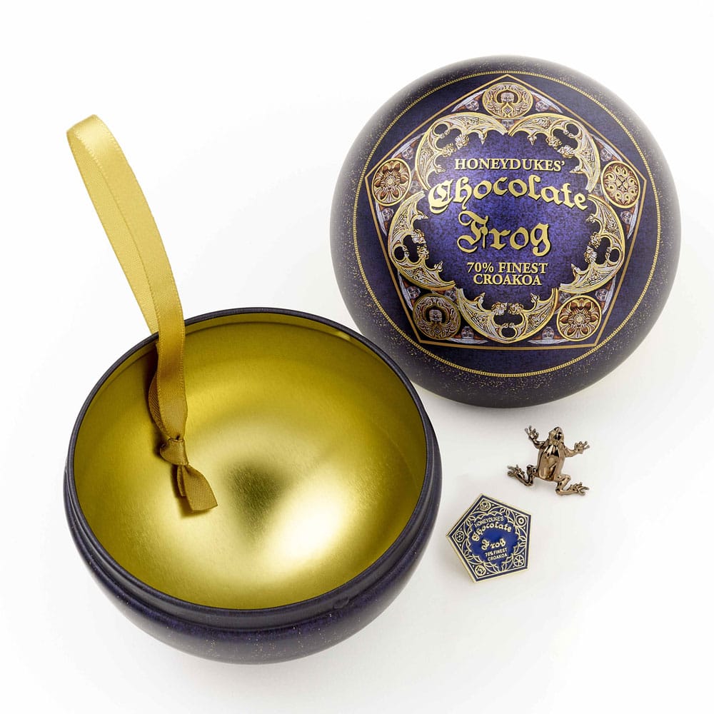 [PREORDER] Harry Potter tree ornament with Pin Badge Deck Chocolate Frog