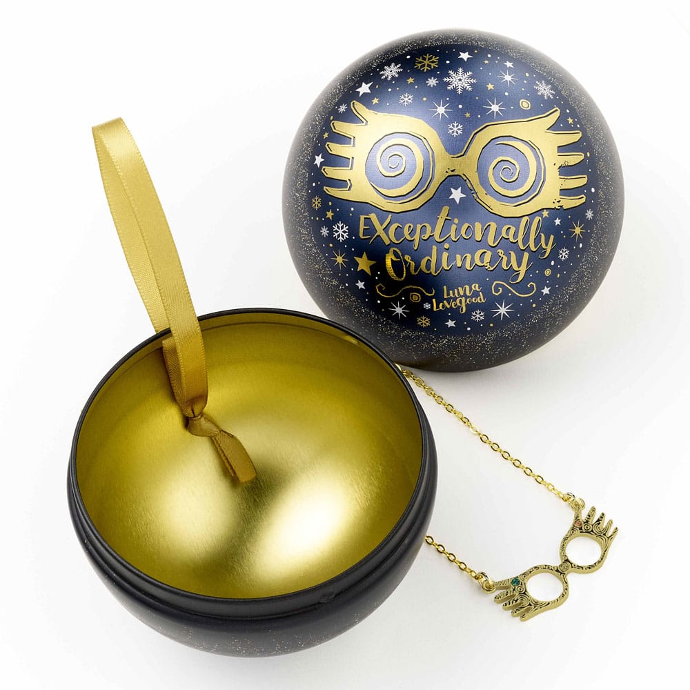 [PREORDER] Harry Potter tree ornament with Necklace Luna Lovegood Glasses