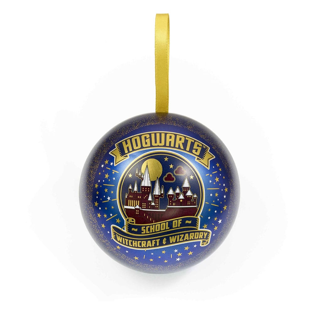 HARRY POTTER - Christmas Gift Bauble - Hogwarts Necklace