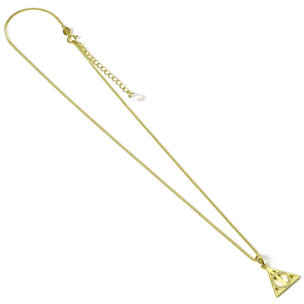 [PREORDER] Harry Potter Necklace Deathly Hallows (Gold plated)