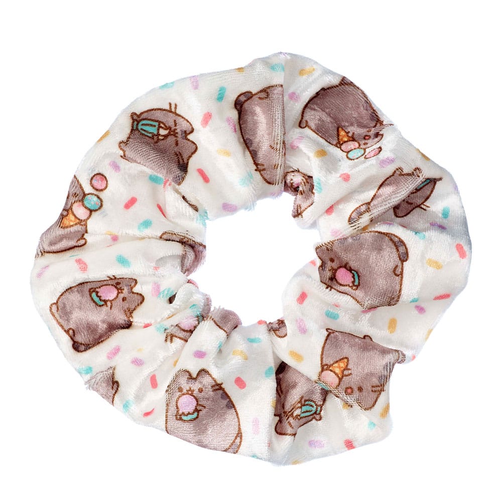 [PREORDER] Pusheen Hair Scrunchie White Ice Cream