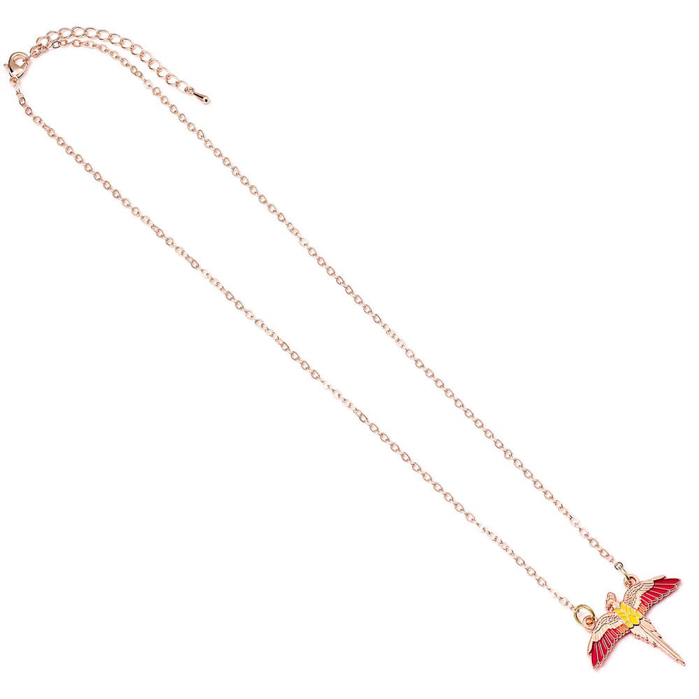 [PREORDER] Harry Potter Necklace Fawkes (Gold plated)