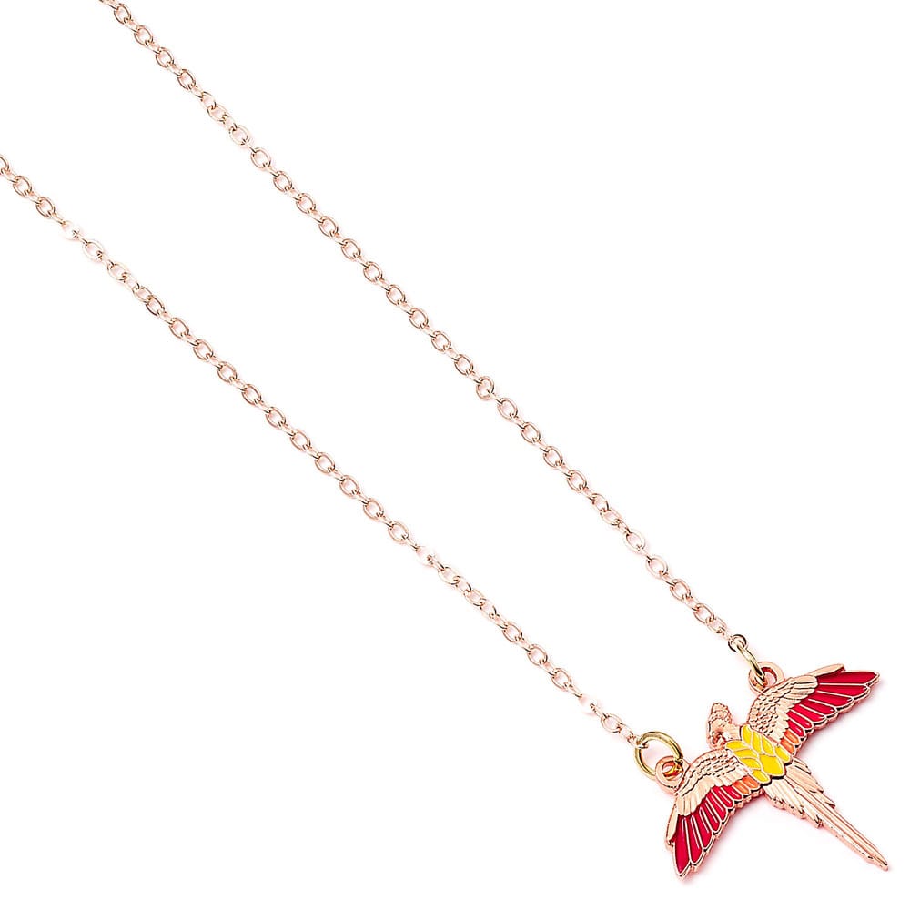 [PREORDER] Harry Potter Necklace Fawkes (Gold plated)