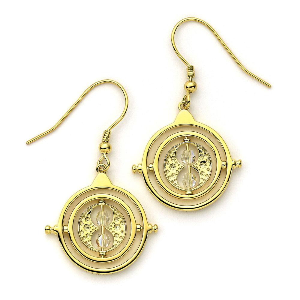 [PREORDER] Harry Potter Drop Earrings Time Turner (gold plated)