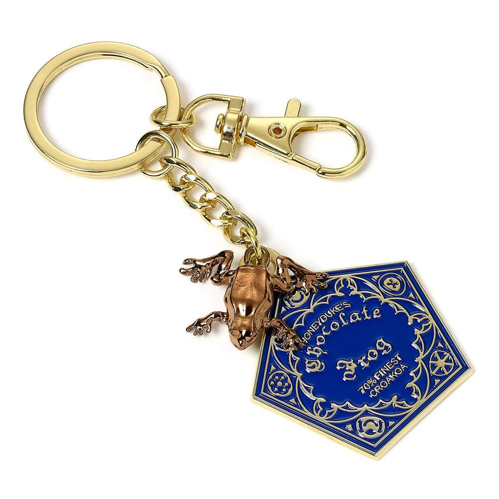 HARRY POTTER - Chocolate Frog - Gold Plated Keyring