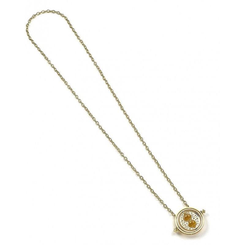 HARRY POTTER - Gold Plated Necklace - Spinning Time Turner