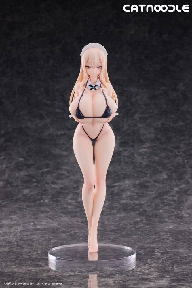 [PREORDER] Original Character PVC Statue 1/6 Dosukebe Bikini wo Kitekureru Juujun na Maid-san Illustration by Himuka Yuzuki 27 cm
