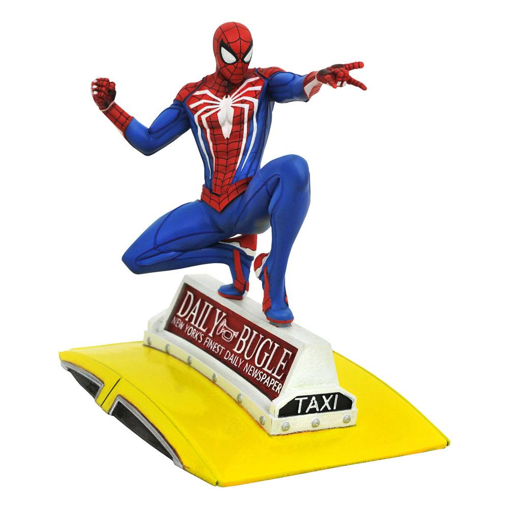 [PREORDER] Spider-Man 2018 Marvel Video Game Gallery PVC Statue Spider-Man on Taxi 23 cm