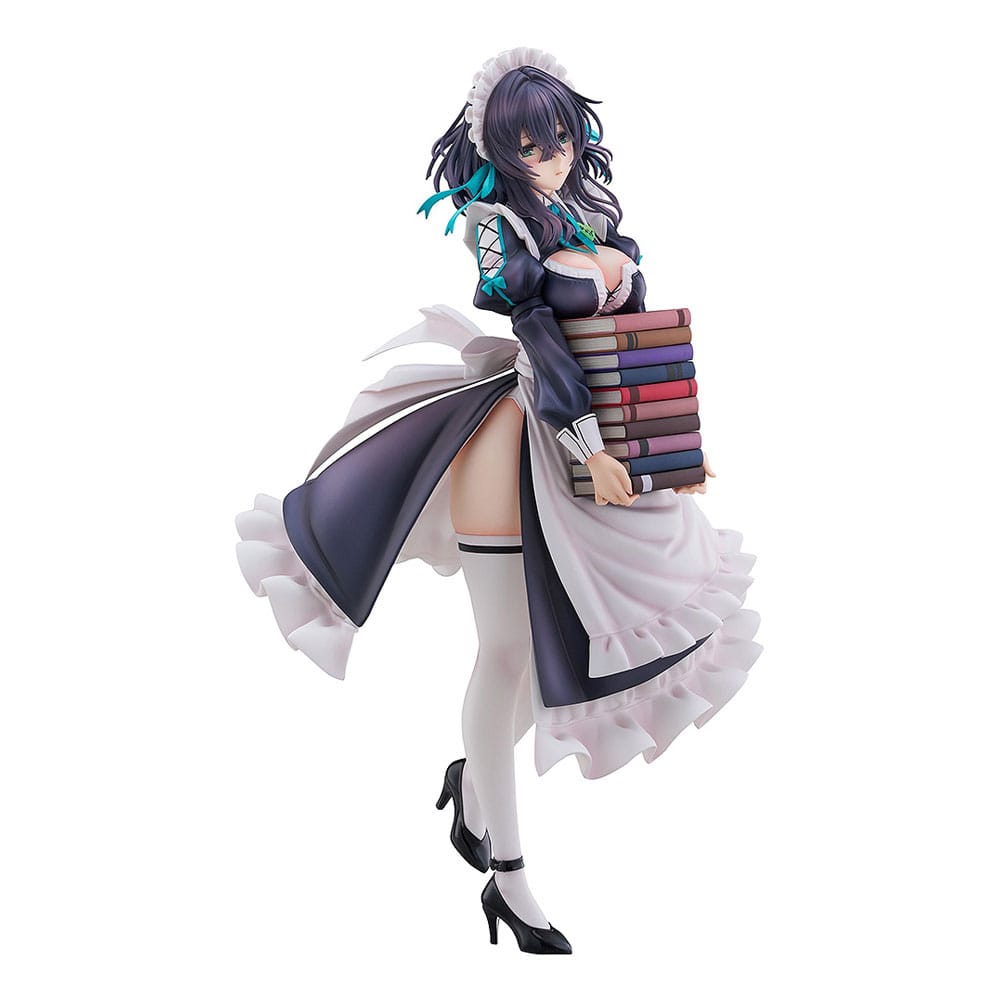 [PREORDER] Original Illustration PVC Statue 1/6 Maid Maison Hanikami Kanojo Hikage Chigami Illustration by Piromizu 28 cm