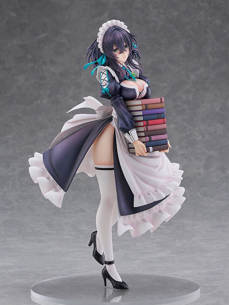 [PREORDER] Original Illustration PVC Statue 1/6 Maid Maison Hanikami Kanojo Hikage Chigami Illustration by Piromizu 28 cm