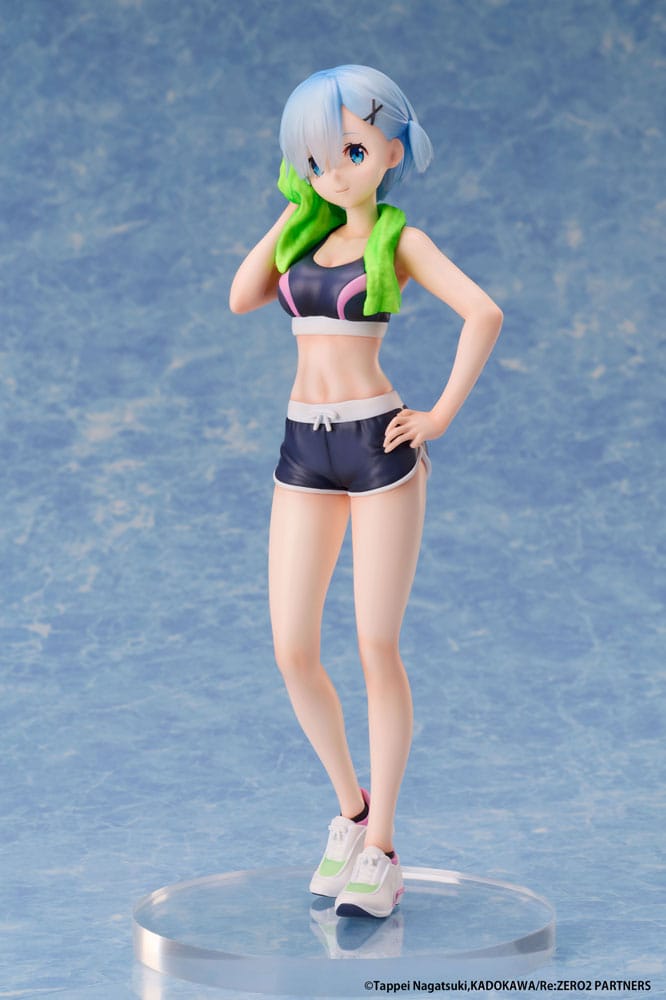 RE ZERO - Rem "Sport Wear" - Statue 23cm