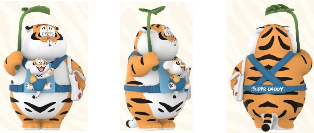 ALEXANDER the Fat Tiger - Roaring Love - Blind Box 8 Figure set 10cm