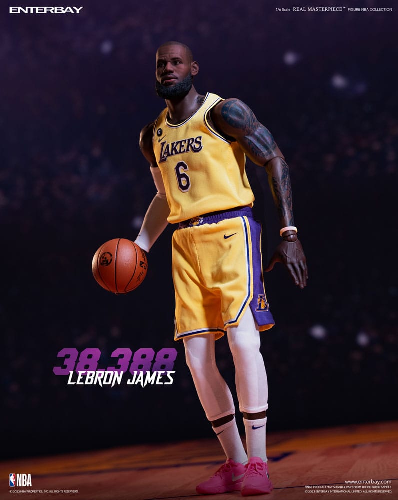 [PREORDER] NBA Collection Real Masterpiece Action Figure 1/6 Lebron James Special Edition 30 cm