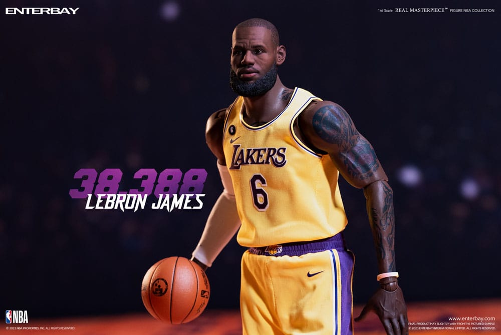 [PREORDER] NBA Collection Real Masterpiece Action Figure 1/6 Lebron James Special Edition 30 cm